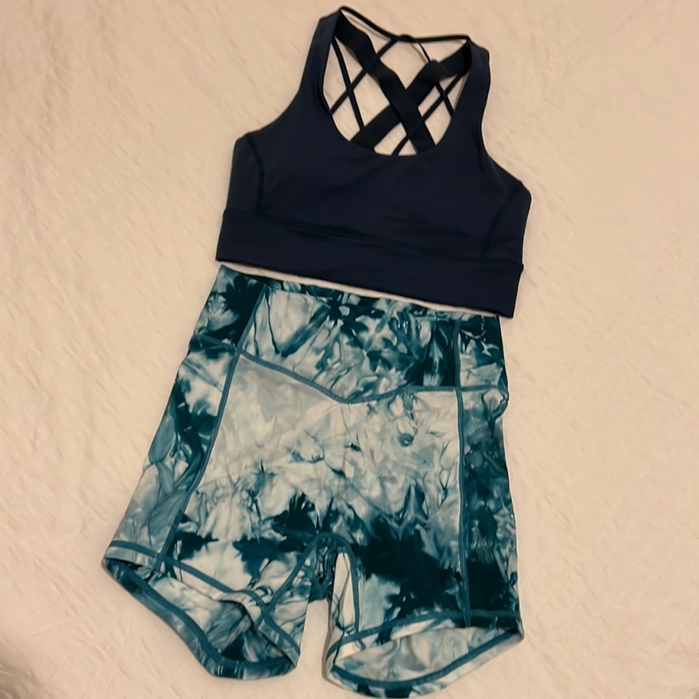 Balance athletica oasis OG short and aura bra